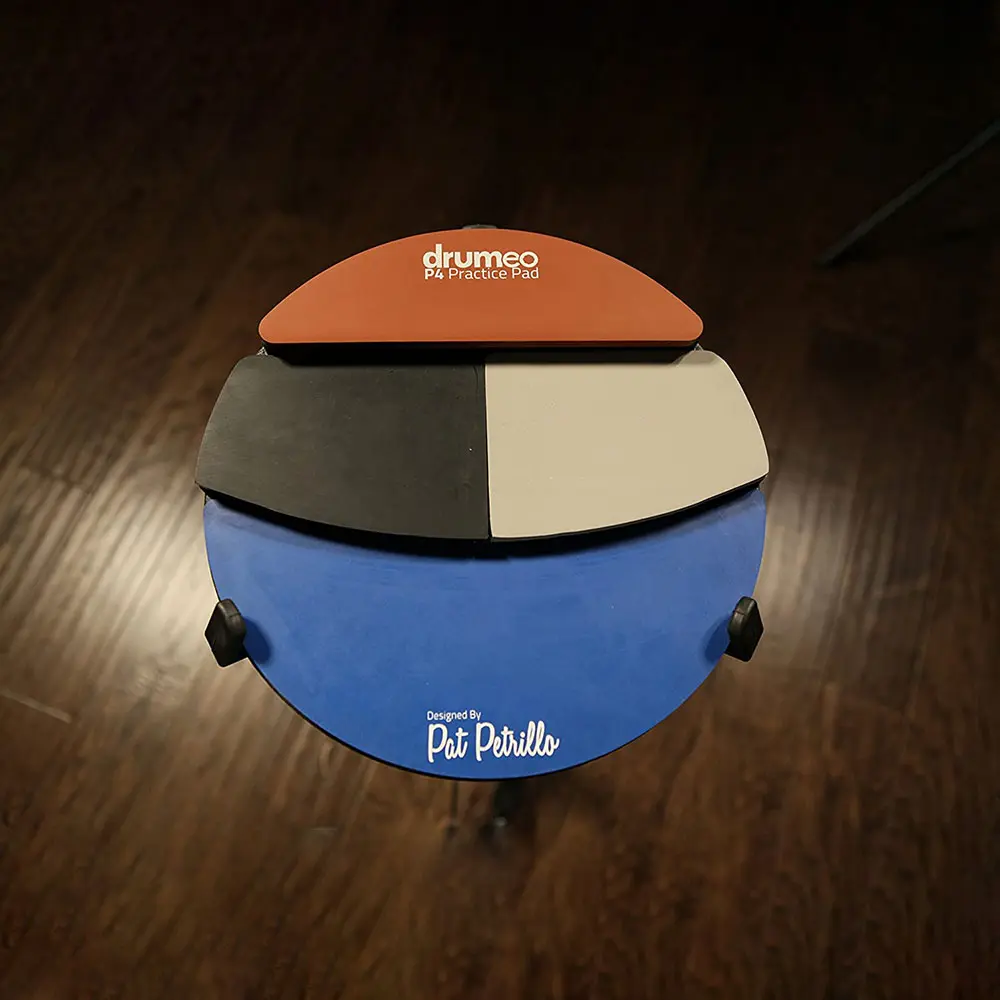 The Drumeo P4 Practice Pad