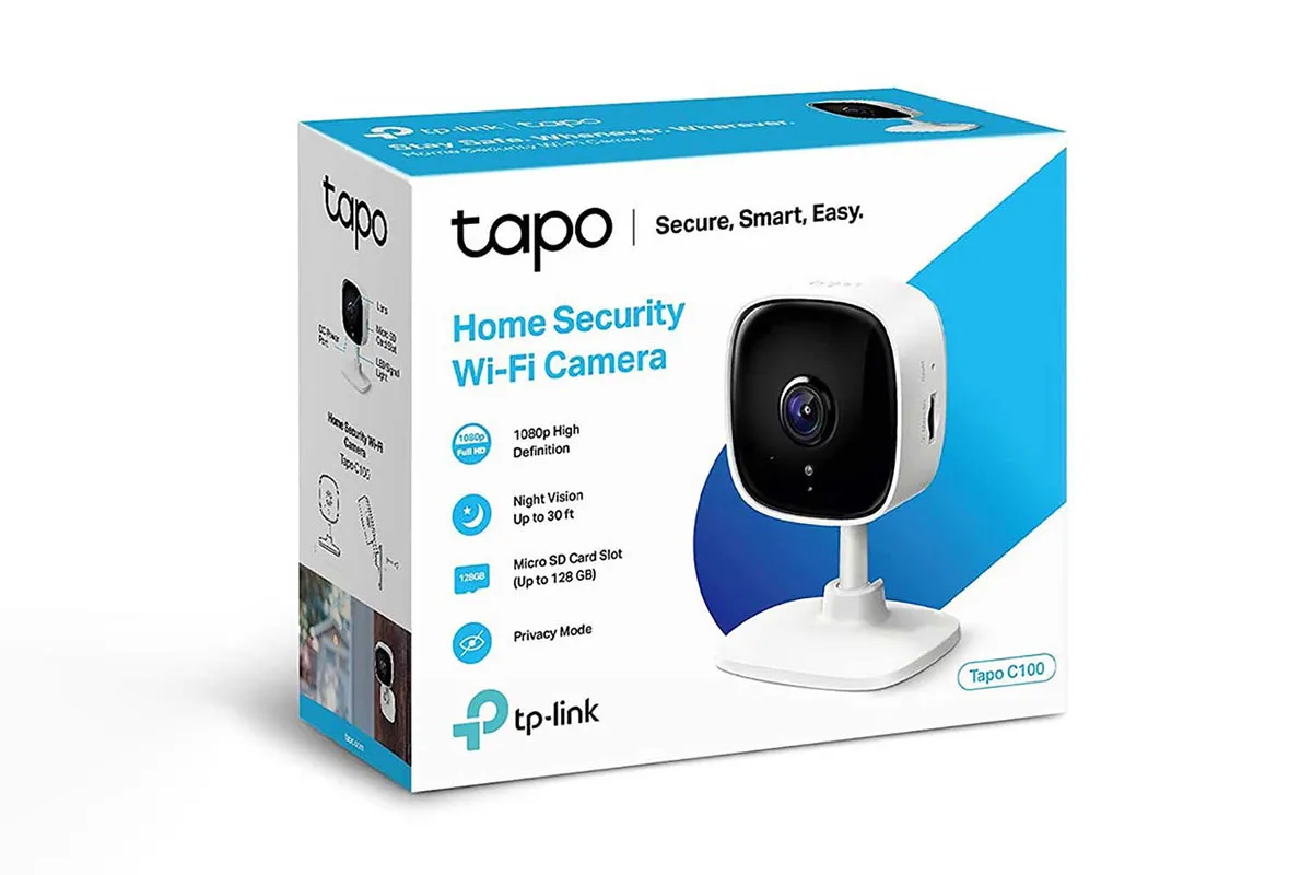 TP-Link Tapo C100 1080p Full HD Indoor WiFi Security Camera