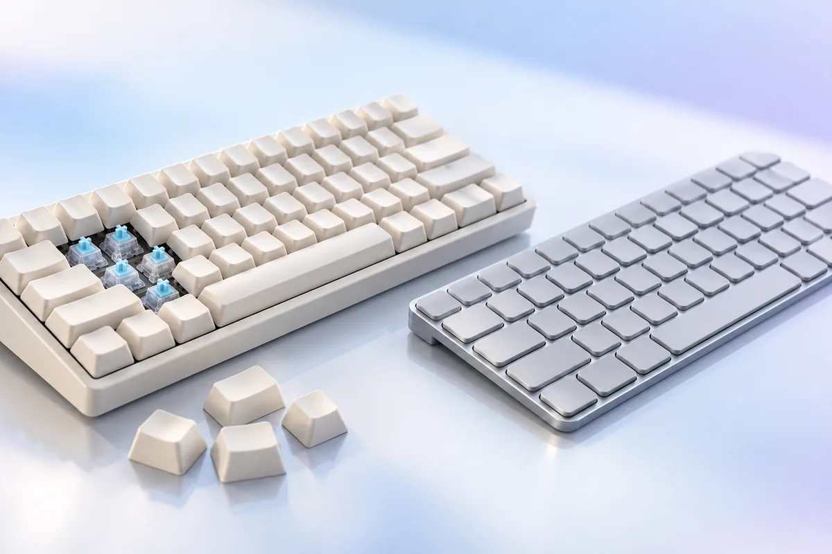 Home 89 Mechanical vs Membrane Keyboards: A Beginner's Guide
