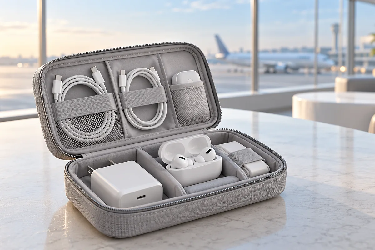 Home 68 Travel Tech Packing List: 10 Gadgets That Fit in One Pouch